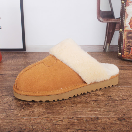 Title 14, Mens and Womens Cowhide Toe Warm Slippers Exp...