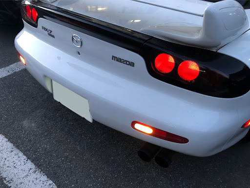 Rx 7 Fd3s 後期のfd3s バックランプled化 バックランプ交換 Diy ポラーグに関するカスタム メンテナンスの投稿画像 車 のカスタム情報はcartune