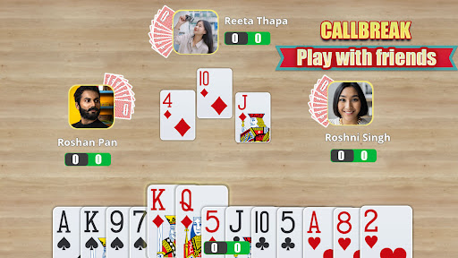 Screenshot Call Break Card Game