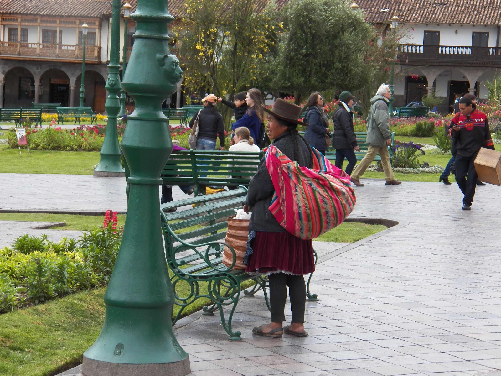 Local woman Cusco, Peru