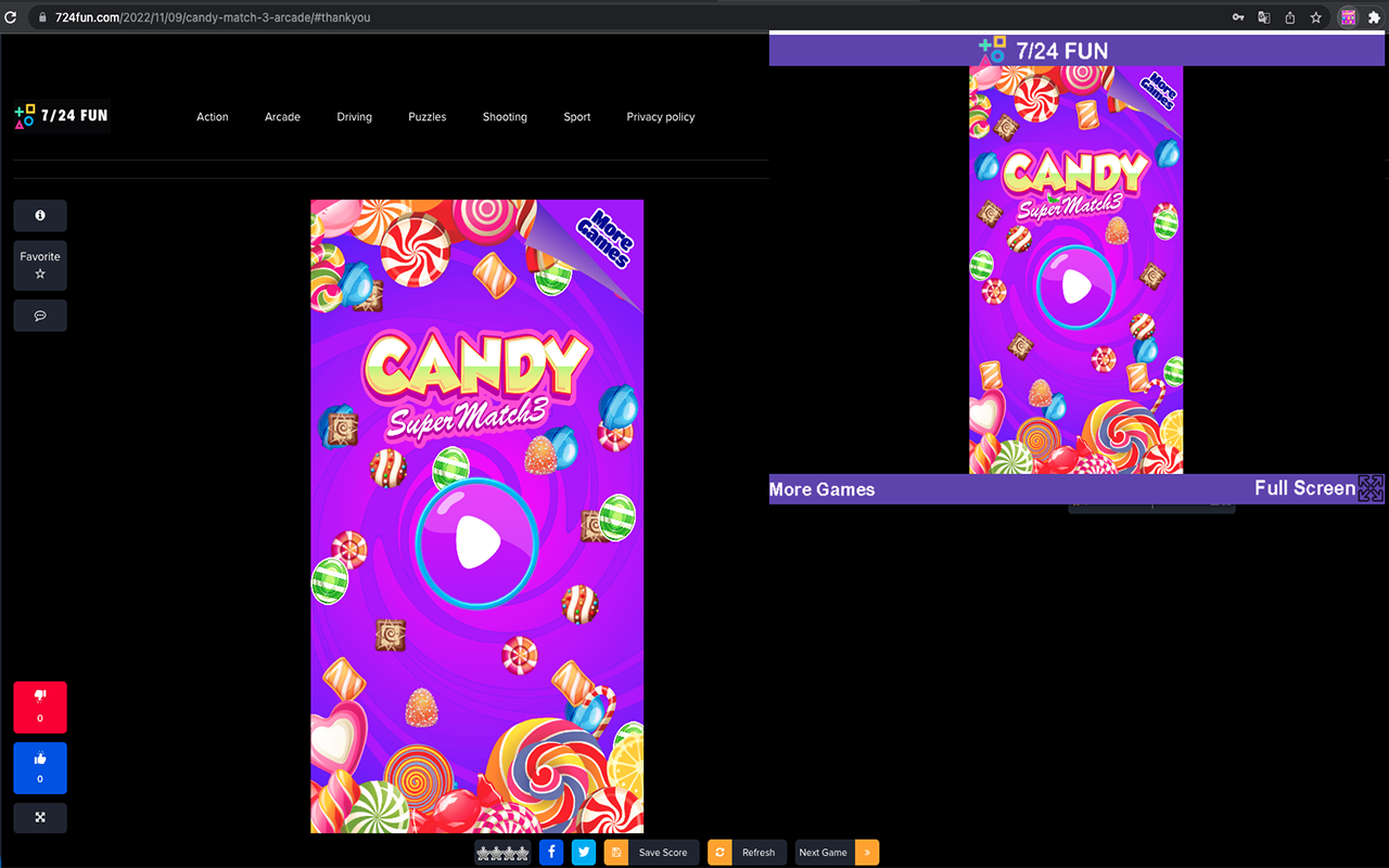 Candy Match 3 - Puzzle Game Preview image 1