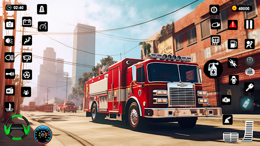 Screenshot Fire Truck Games - Truck Game