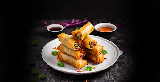 Crunchy Chicken Spring Roll