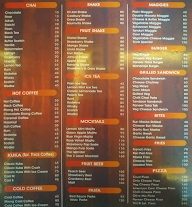 The Chai Chaska Bar & Cafe menu 2