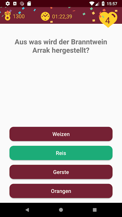 Quizzer - deutsches Quizspiel - 1.1 - (Android)