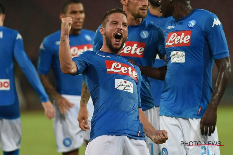 Le Napoli a émergé, Mertens a encore marqué