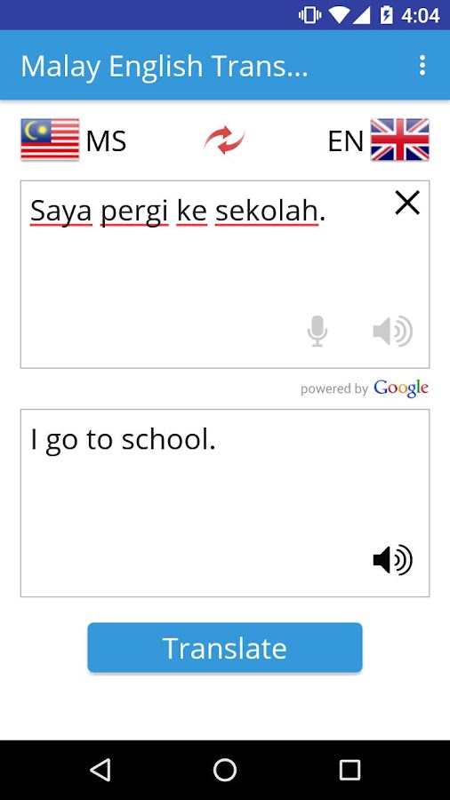 Malay English Translator - Android Apps on Google Play