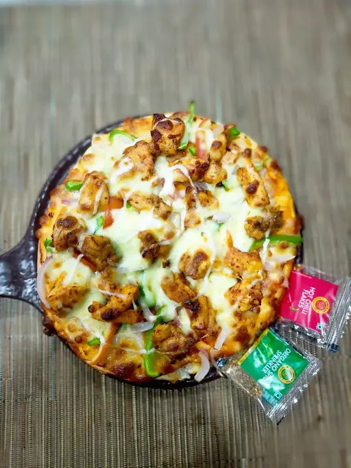 Chicken Cheese Pizza [8 Inches]