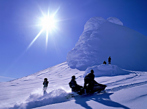 Iceland-snowmobile.jpg - Take a snowmobile excursion when you visit Iceland.