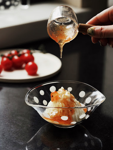 Title 6, Polka Dot Applique Dessert Salad Bowl for Home,...