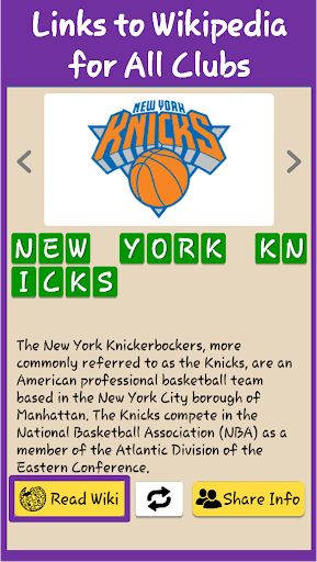 NBA Teams Logo Quiz National Basketball Teams