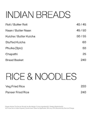 Bhagini menu 5