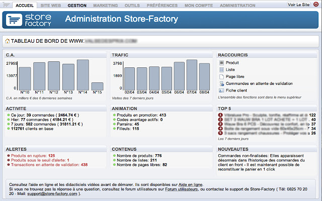 Store-Factory chrome extension