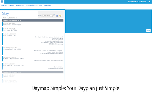 Daymap Simple