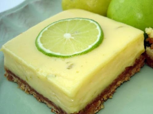 Click Here for Recipe: Creamy Lime Bars