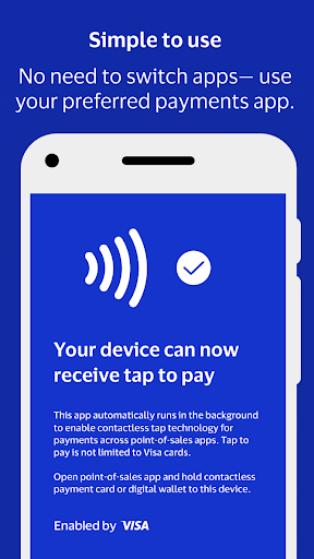 Screenshot Tap to Pay Ready