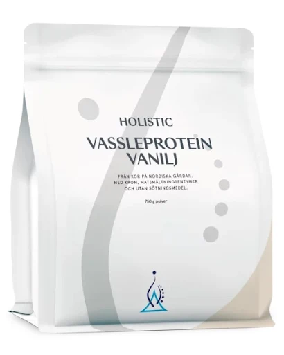 Holistic Vassleprotein, 750g - Vanilj