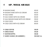 Bharkadevi Icecream Parlour menu 2