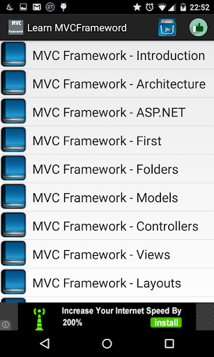 Learn MVC Framework