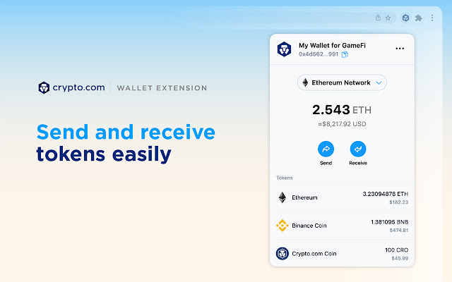 crypto google chrom extension