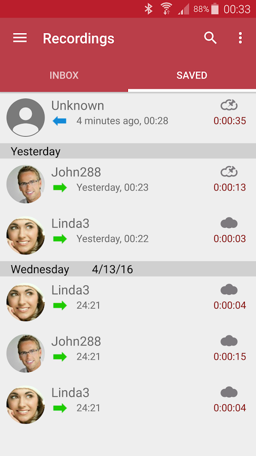    Automatic Call Recorder Pro- screenshot  