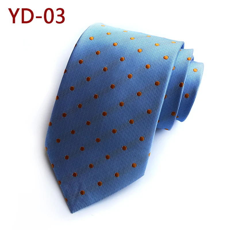 Cravate homme à pois en soie polyester Un accessoire élégant pour hommes, cette cravate à pois offre un look sophistiqué pour toutes occasions.
