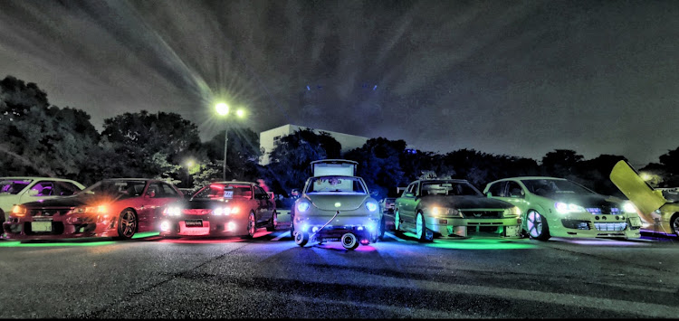 ニュービートルの𝓣𝓮𝓪𝓶'𝓼 𝓛𝓸𝔀𝓰𝓾𝓷・𝓛𝓸𝓬𝓸 𝓑𝓮𝓪𝓬𝓱・under neon meeting・蛍に関するカスタム事例の投稿画像6枚目