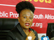 Public protector Busisiwe Mkhwebane. File photo.