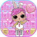 Baixar LOL Glitter Girl keyboard Instalar Mais recente APK Downloader