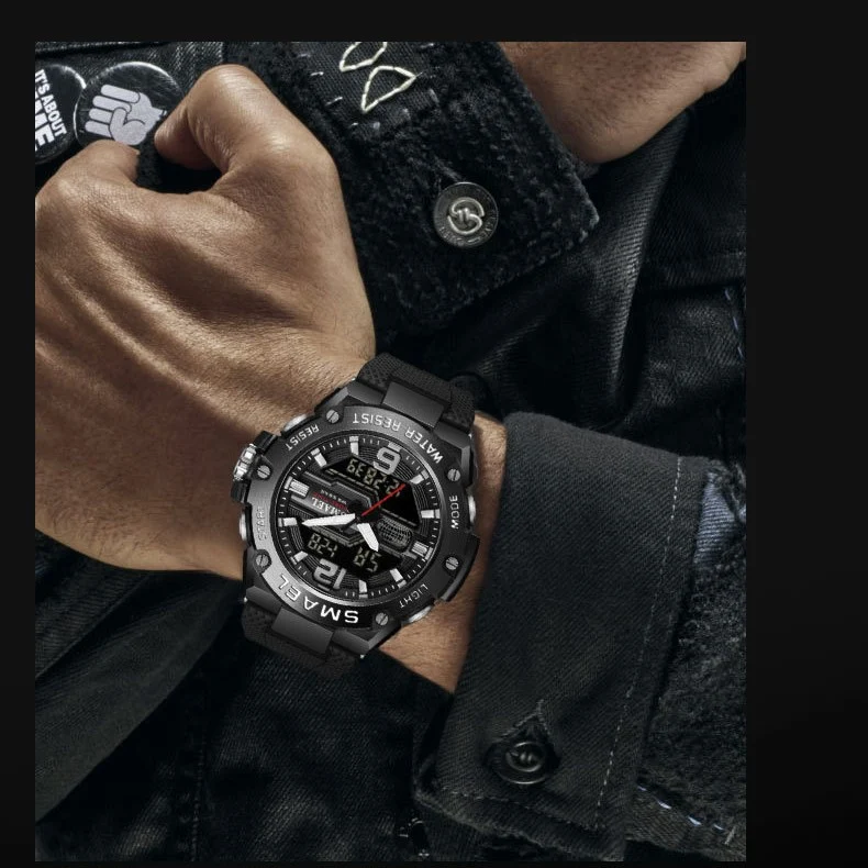 Montre Quartz Homme Multifonction Étanche Un Accessoire de Mode Indispensable Résistant et Élégant pour Toutes les Activités Quotidiennes