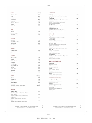 Momo Cafe - Courtyard By Marriott Pune Chakan menu 