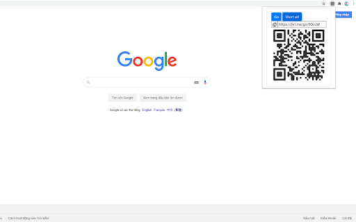 URL to QR code