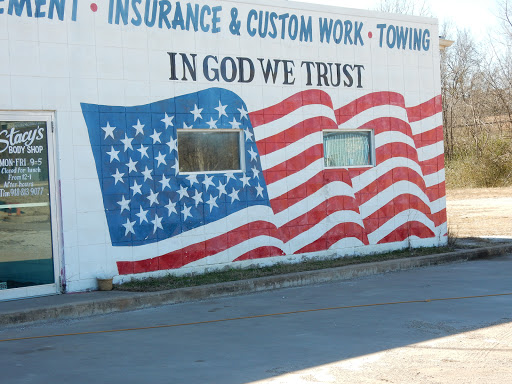 'Murica Flag Mural 