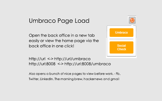 Umbraco Page Load