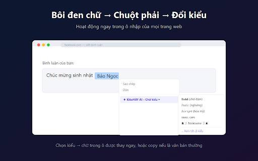 KituHAY AI - tạo kí tự đặc biệt screenshot 2