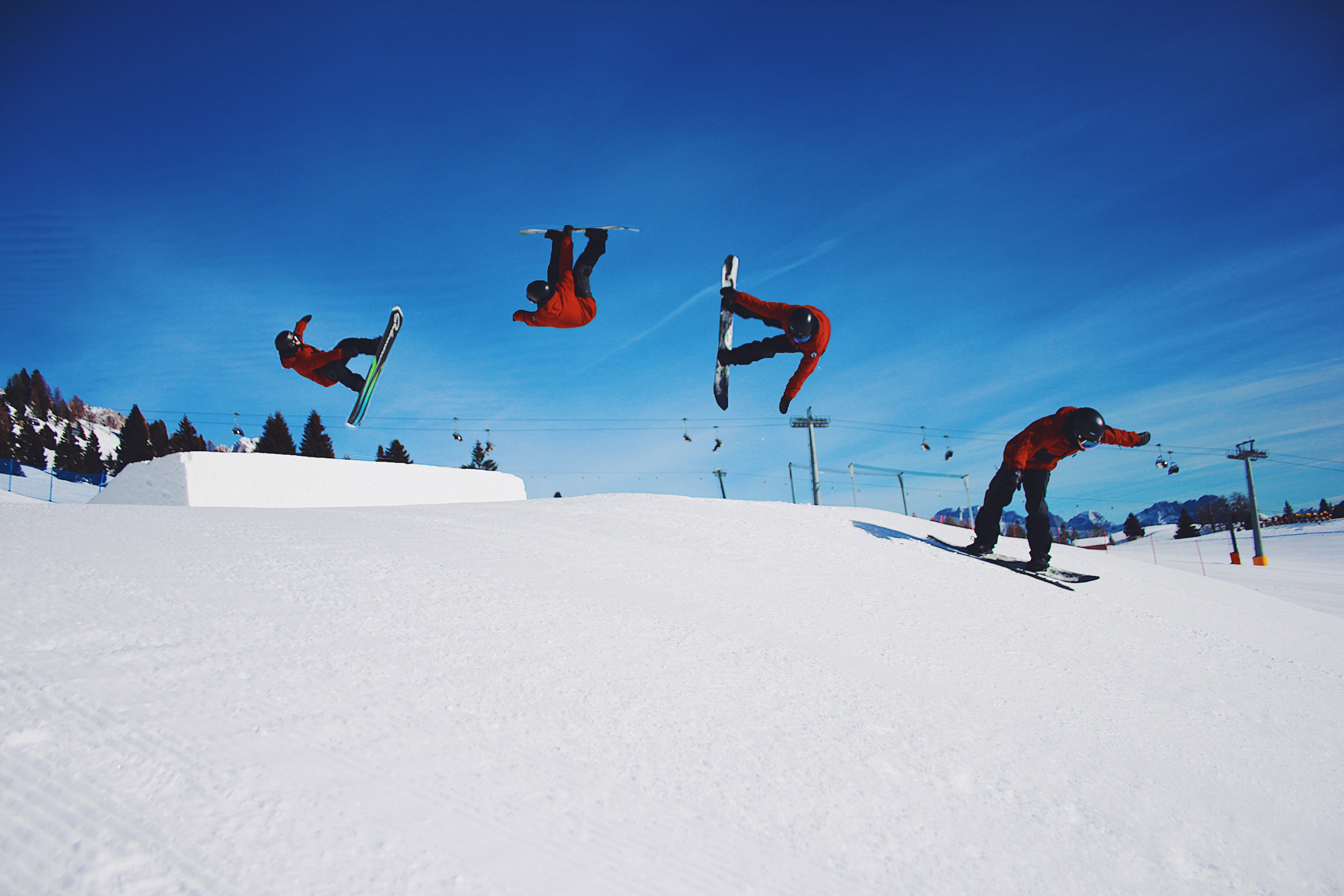 Backflip on Snow di danieldrephoto