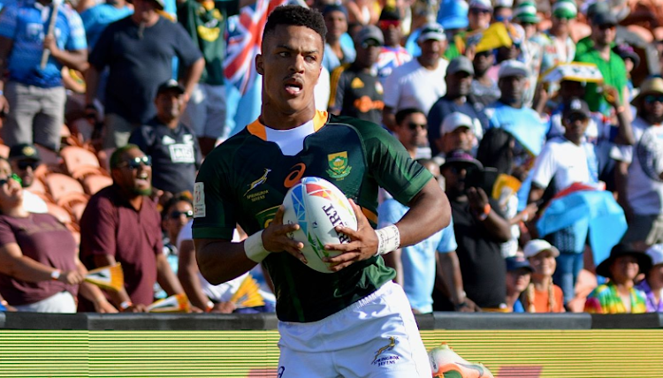 The Stormers’ hopes have been given a boost by the signing of Springbok Sevens star Angelo Davids. Picture: GALLO IMAGES/DAVID VAN DER SANDT