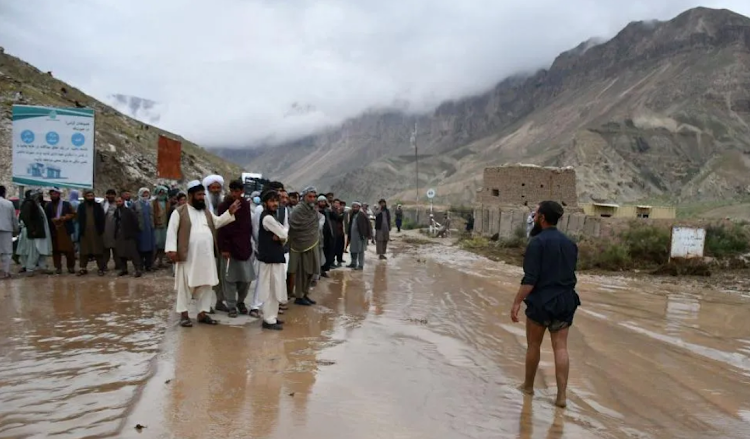 Floods in Afghanistan.