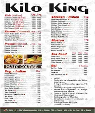 Kilo King menu 3