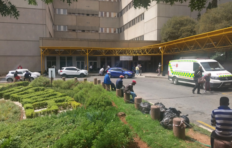 Charlotte Maxeke Johannesburg Academic Hospital, cited in the papers as fifth respondent after an incident at the facility sparked a court case. File photo.