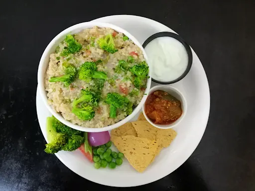 Chef Special Broccoli Daliya Khichdi