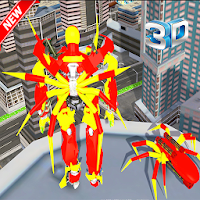 Spider Robot Sim-Amazing Spider Grand Robot Battle