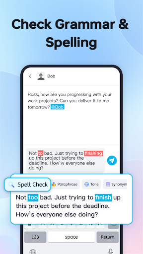 Screenshot TypeEasy-AI Keyboard & Writer