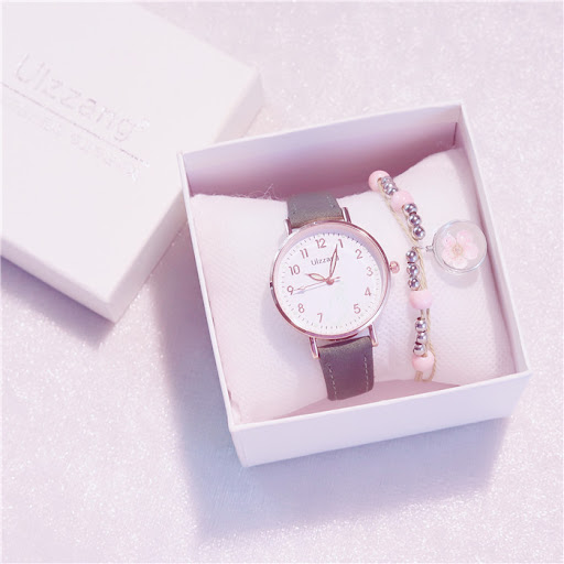 Title 2, Girl Heart-Shaped Starry Sky Watch Female Ins S...