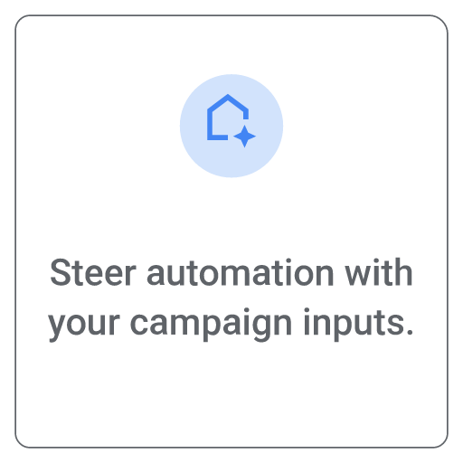 Benefit 4, Steer automation with your campaign inputs.
