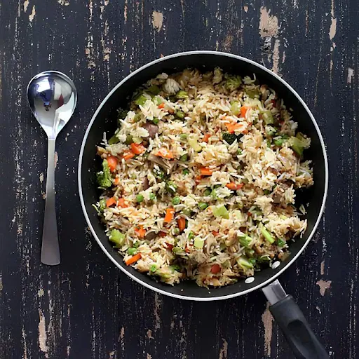 Veg Mushroom Classic Fried Rice