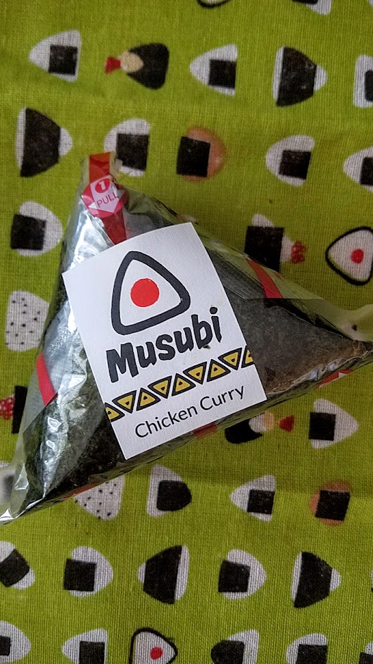 Musubi Portland's Chicken Curry onigiri