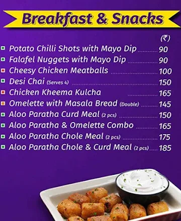 24X7 Murthal Wala menu 