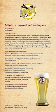 Toit Brewery - Taproom & Kitchen menu 3