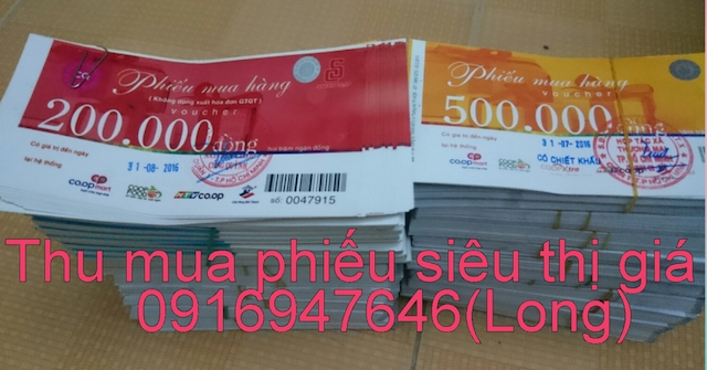 Quy trình thu mua voucher Coopmart tại đơn vị chúng tôi rất chuyên nghiệp